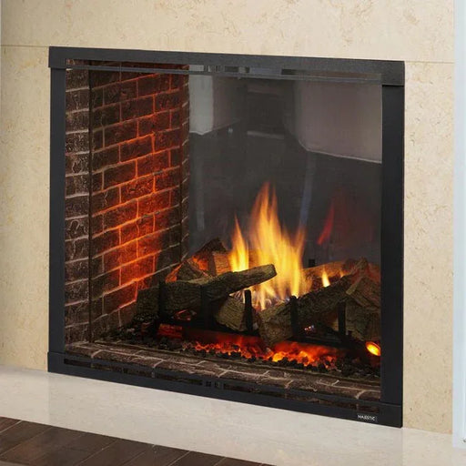 Majestic Marquis II 42" See-Through Direct Vent Gas Fireplace - Includes Touchscreen Remote and Log Set - Patioscape Outdoors