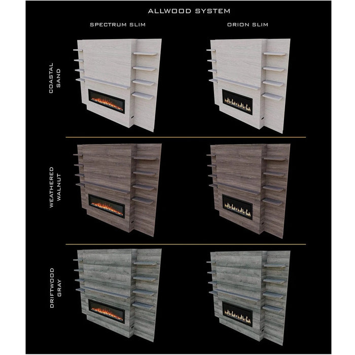 Coastal Sand ALLWOOD Main Wall System (6'W x 7' 10"H)