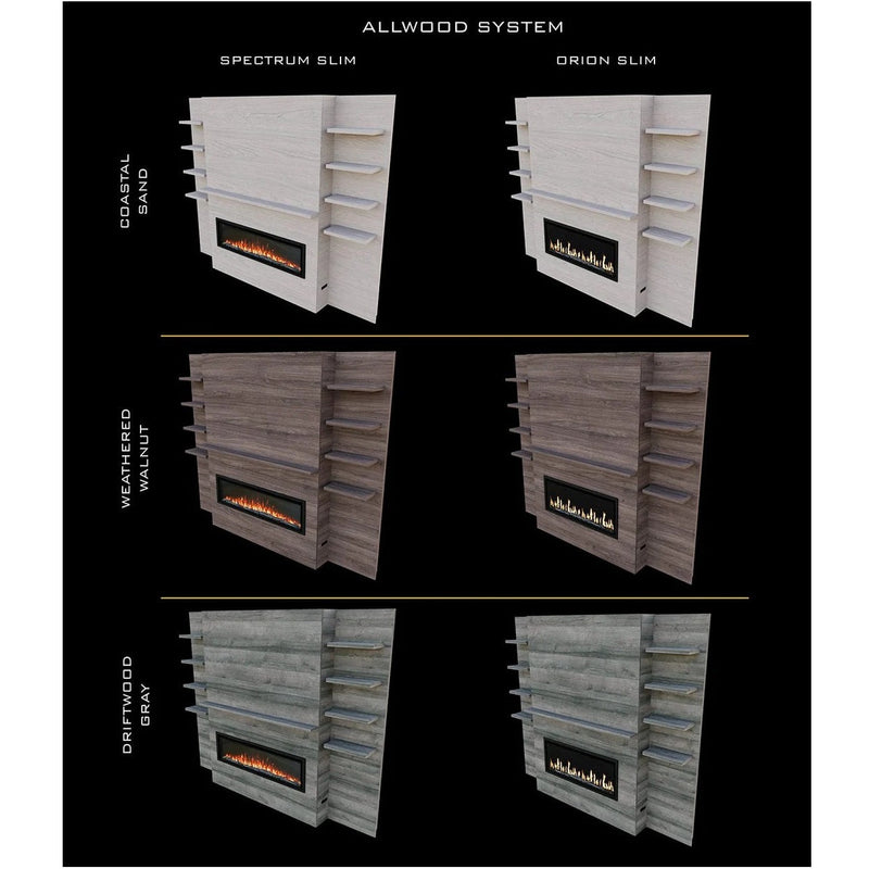 Driftwood ALLWOOD Main Wall System (6'W x 7' 10"H)