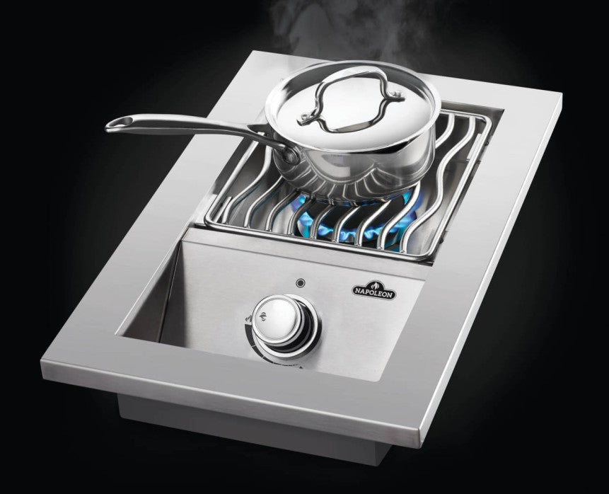 Napoleon 500 Series Built-In Single Range Top Burner - Natural Gas - BI10RTNSS