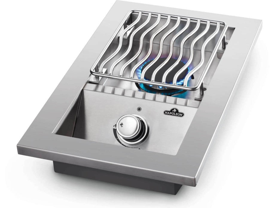Napoleon 500 Series Built-In Single Range Top Burner - Natural Gas - BI10RTNSS