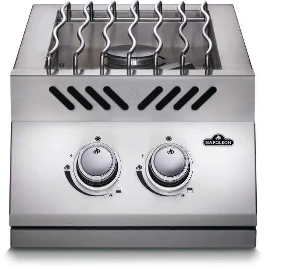 Napoleon Built-In 500 Series Inline Dual Range Top Burner - Natural Gas - BI12RTNSS - Patioscape Outdoors