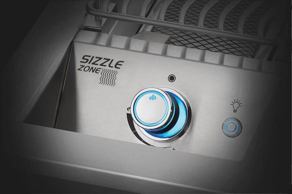 Napoleon Built-In 700 Series 10,000 BTU 10-Inch Drop-In Natural Gas Infrared Single Side Burner with Stainless Steel Cover - BIB10IRNSS