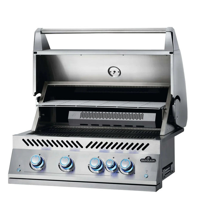 Napoleon Built-In 700 Series 32-Inch Propane Gas Grill w/ Infrared Rear Burner & Rotisserie Kit - BIG32RBPSS-1