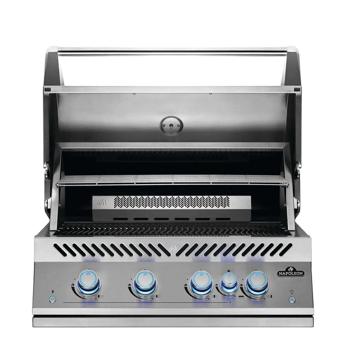 Napoleon Built-In 700 Series 32-Inch Propane Gas Grill w/ Infrared Rear Burner & Rotisserie Kit - BIG32RBPSS-1
