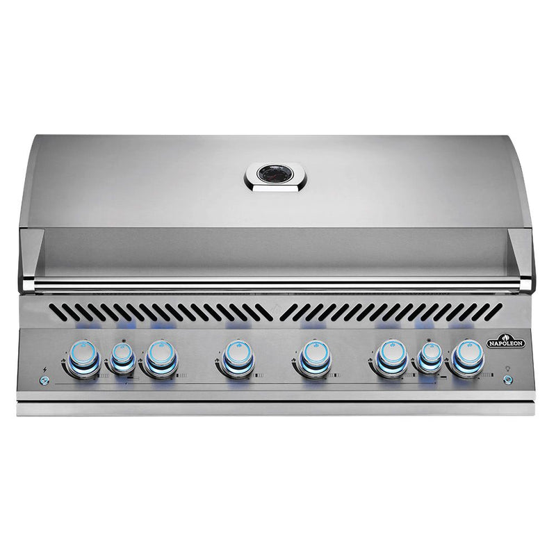 Napoleon Built-In 700 Series 44-Inch Natural Gas Grill w/ Infrared Rear Burner & Rotisserie Kit - BIG44RBNSS-1