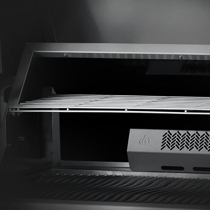 Napoleon Built-In 700 Series 44-Inch Natural Gas Grill w/ Infrared Rear Burner & Rotisserie Kit - BIG44RBNSS-1