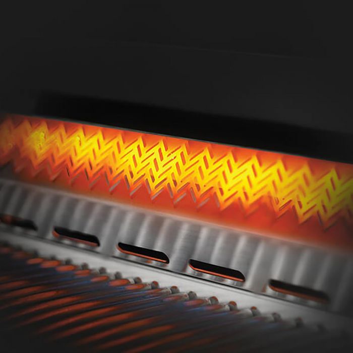 Napoleon Built-In 700 Series 44-Inch Natural Gas Grill w/ Infrared Rear Burner & Rotisserie Kit - BIG44RBNSS-1