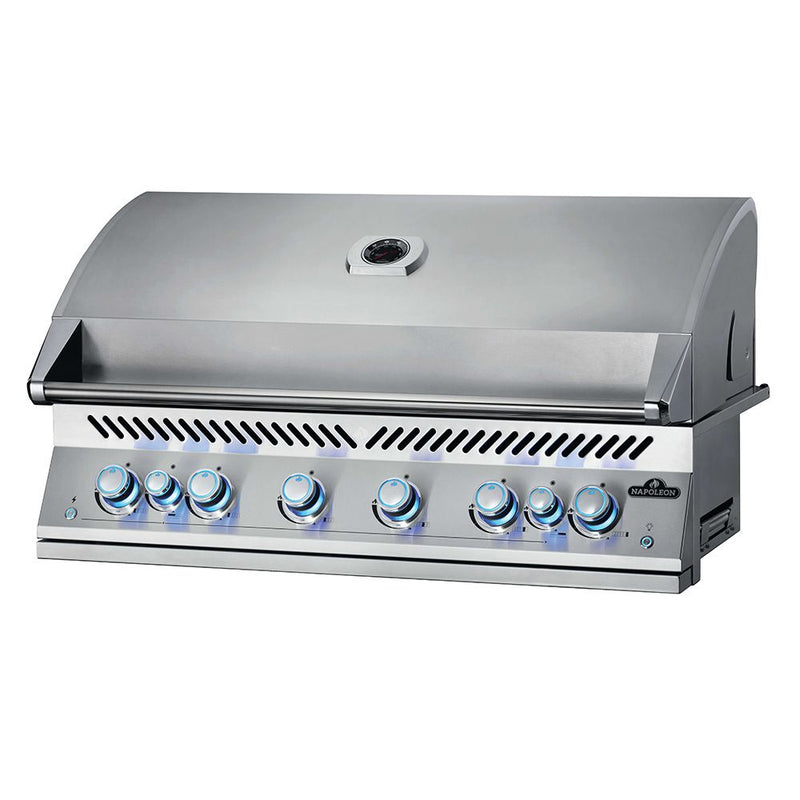 Napoleon Built-In 700 Series 44-Inch Natural Gas Grill w/ Infrared Rear Burner & Rotisserie Kit - BIG44RBNSS-1