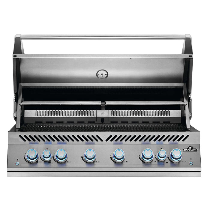 Napoleon Built-In 700 Series 44-Inch Propane Gas Grill w/ Infrared Rear Burner & Rotisserie Kit - BIG44RBPSS-1