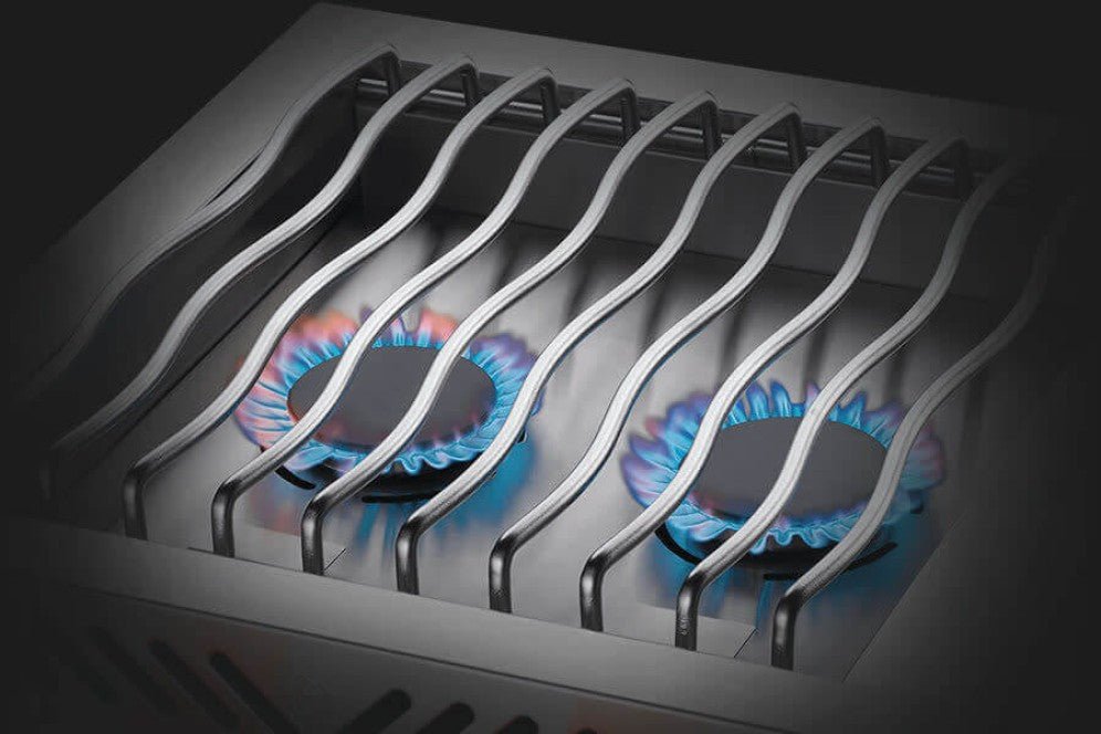 Napoleon Built-In 700 Series Dual Range Top Burner - Natural Gas - BIB18RTNSS