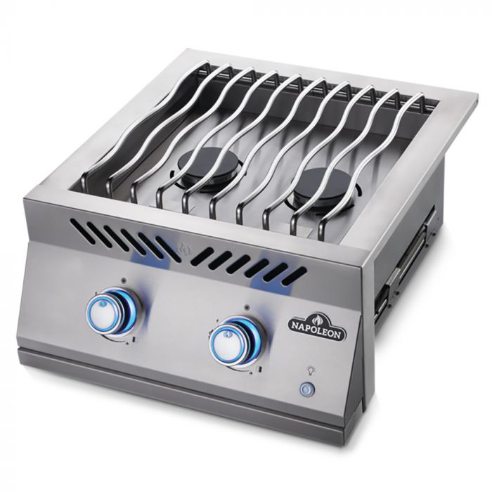 Napoleon Built-In 700 Series Dual Range Top Burner - Propane Gas - BIB18RTPSS