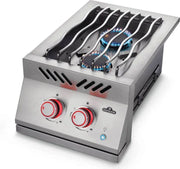 Napoleon Built-In 700 Series Inline Natural Gas Dual Range Top Burner with Stainless Steel Cover - BIB12RTNSS - Patioscape Outdoors