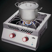 Napoleon Built-In 700 Series Propane Gas Power Burner with Stainless Steel Cover - BIB18PBNSS - Patioscape Outdoors