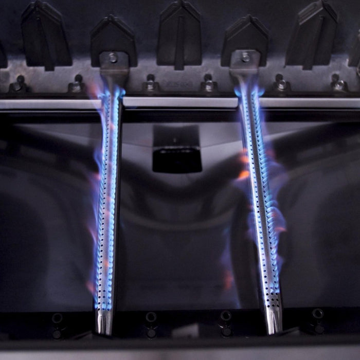 Napoleon Prestige PRO 825 Built-in Natural Gas Grill with Infrared Rear Burner and Infrared Sear Burners and Rotisserie Kit - BIPRO825RBINSS-3