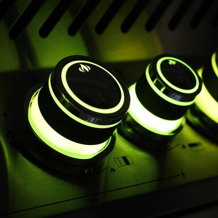 Napoleon Prestige PRO 825 Built-in Natural Gas Grill with Infrared Rear Burner and Infrared Sear Burners and Rotisserie Kit - BIPRO825RBINSS-3