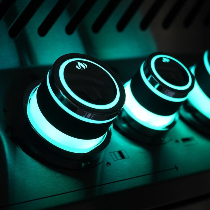 Napoleon Prestige PRO 825 Built-in Natural Gas Grill with Infrared Rear Burner and Infrared Sear Burners and Rotisserie Kit - BIPRO825RBINSS-3