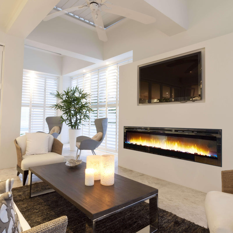 Empire Nexfire Linear 74" Electric Fireplace - Patioscape Outdoors