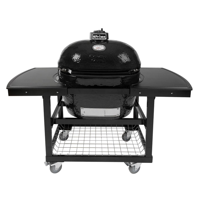Primo Oval XL 400 Ceramic Kamado Grill on Cart