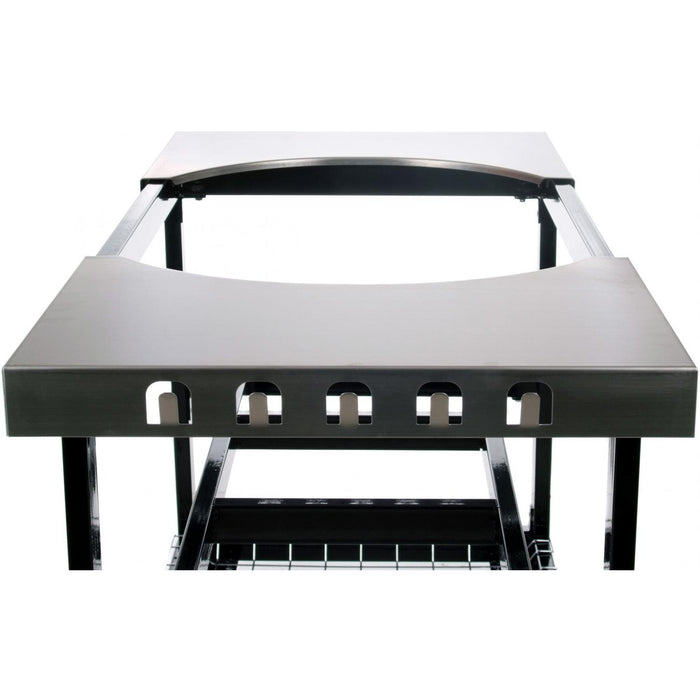 Primo Grills Cart Base with Basket and SS Side Shelves for Oval JR 200 - PG00320