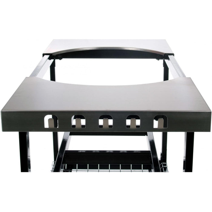 Primo Grills Cart Base with Basket and SS Side Shelves for Oval LG 300 & XL 400 - PG00370