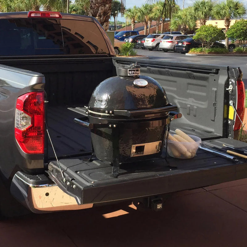 Primo Grills Primo GO Portable Top for Oval JR 200 (Use with or without Primo GO Base #322) - PG00321 - Patioscape Outdoors