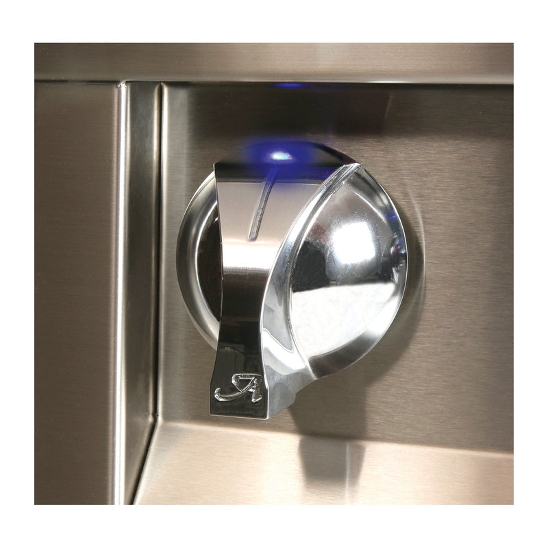 Artisan Professional 36-Inch Natural Gas Built-In Grill w/ Rotisserie and Lights - ARTP-36-NG