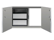 TrueFlame 36-Inch 2-Drawer Dry Storage Pantry & Access Drawer Combo - Patioscape Outdoors