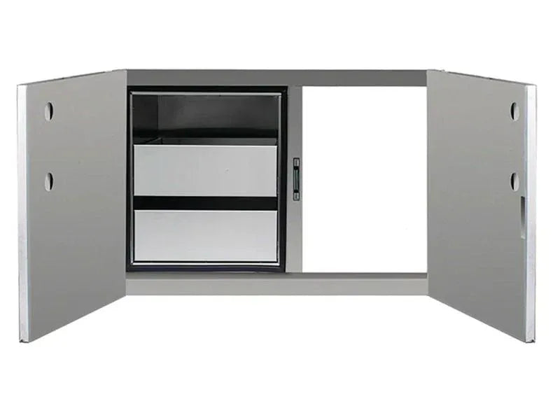 TrueFlame 36-Inch 2-Drawer Dry Storage Pantry & Access Drawer Combo - Patioscape Outdoors