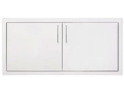 TrueFlame 36-Inch 2-Drawer Dry Storage Pantry & Enclosed Cabinet Combo - Patioscape Outdoors