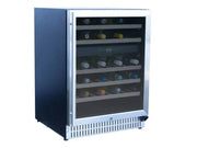 TrueFlame 24-Inch 5.3 Cu. Ft. Outdoor Rated Wine Cooler with Locking Door - Patioscape Outdoors