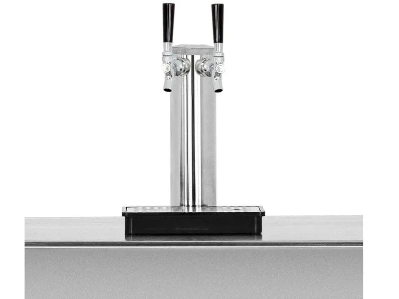 TrueFlame 24-Inch 6.6C Deluxe Single, Double or No Tab Outdoor Kegerator - Patioscape Outdoors