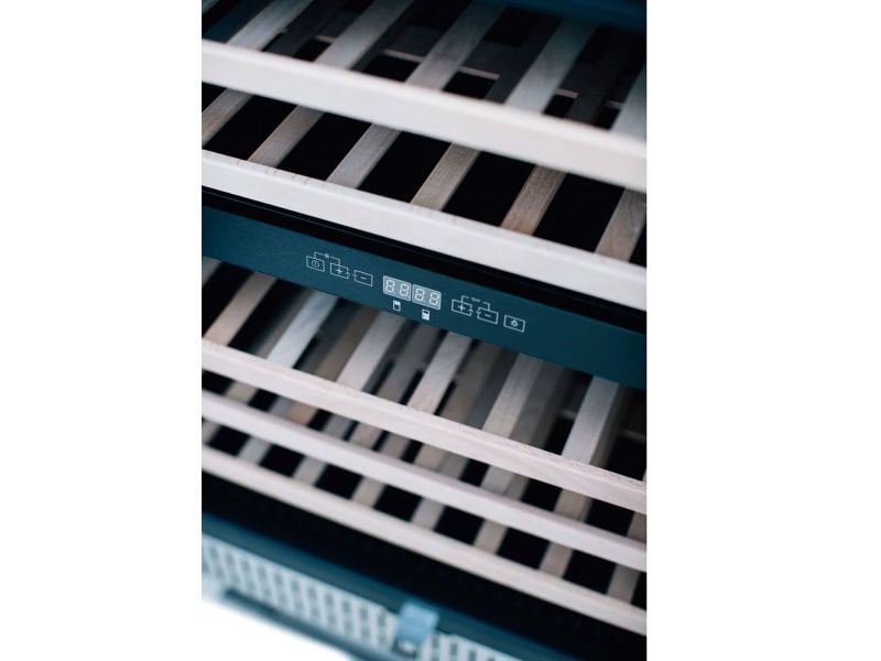 TrueFlame 24-Inch 5.3 Cu. Ft. Outdoor Rated Dual Zone Wine Cooler