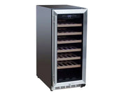 TrueFlame 15-Inch 3.2 Cu. Ft. Outdoor Rated Wine Cooler with Locking Door - Patioscape Outdoors