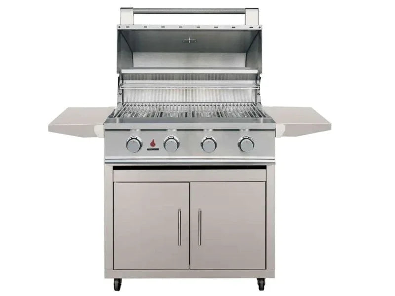 TrueFlame E-Series 32-Inch 4-Burner Freestanding Gas Grill - Patioscape Outdoors