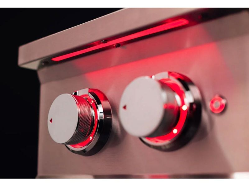 TrueFlame Built-In Gas Power Burner with Wok Grate & Removable Lid