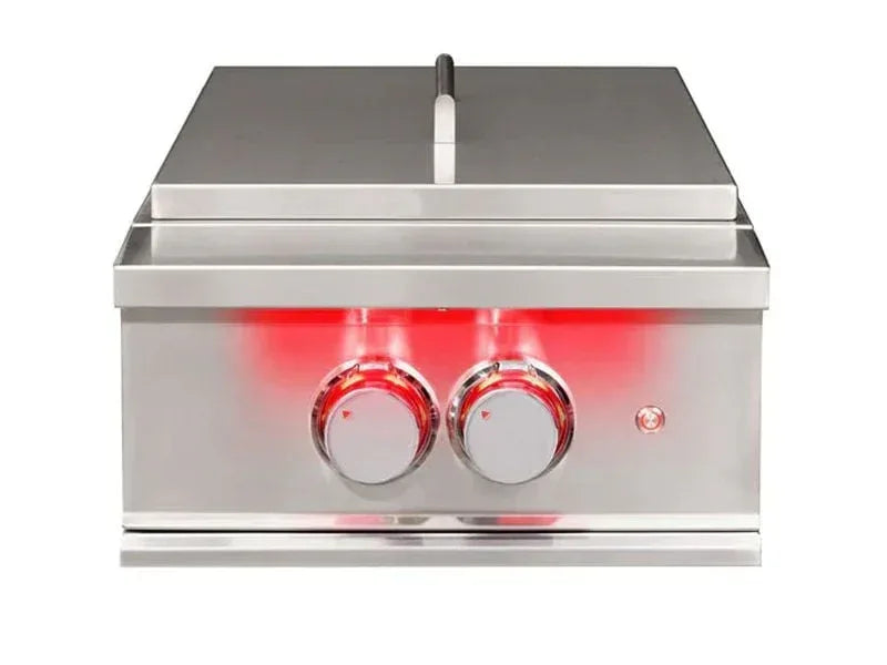 TrueFlame Built-In Gas Power Burner with Wok Grate & Removable Lid - Patioscape Outdoors
