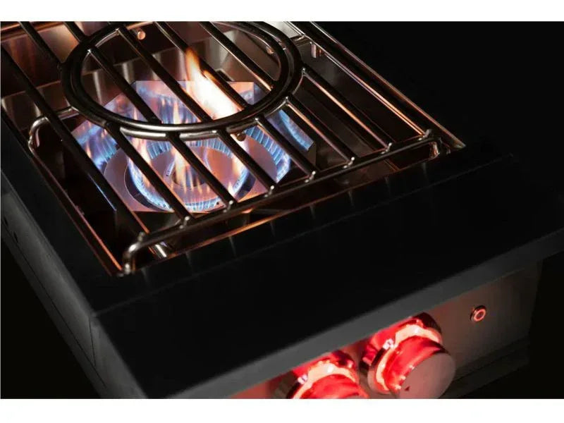 TrueFlame Built-In Gas Power Burner with Wok Grate & Removable Lid - Patioscape Outdoors