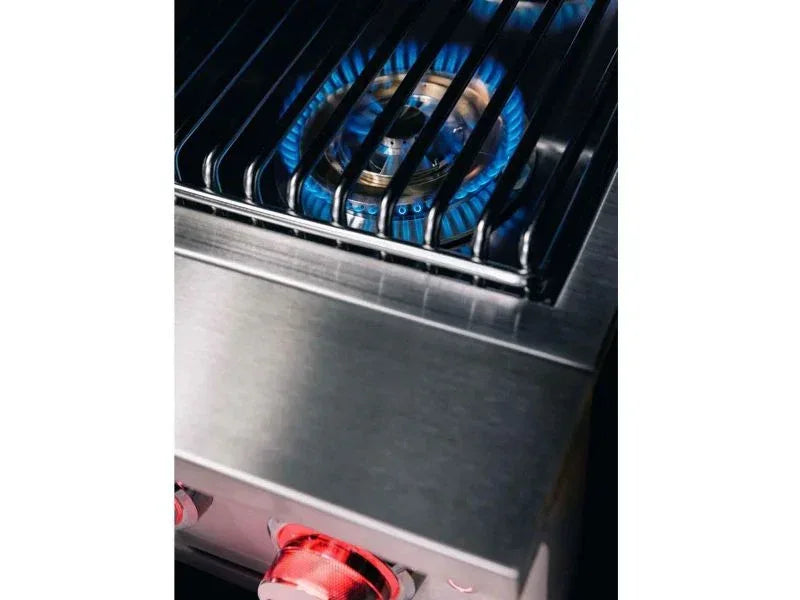TrueFlame Built-In Double Side Burner with LED Lighting & Stainless Steel Lid - Patioscape Outdoors
