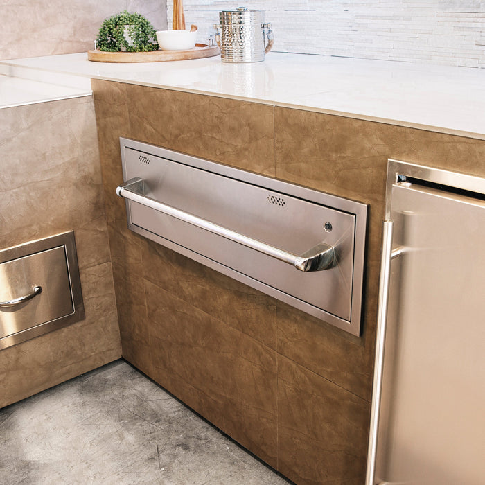 TrueFlame 36-Inch Warming Drawer