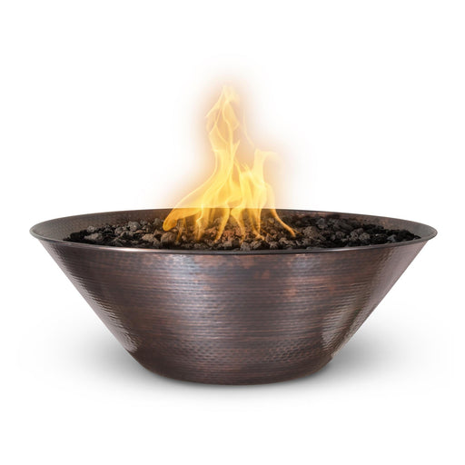 31" Remi Hammered Copper Fire Bowl - Patioscape Outdoors