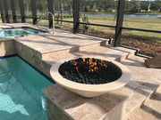 48" Cazo GRFC Concrete Fire Bowl - OPT-48RFO - Patioscape Outdoors