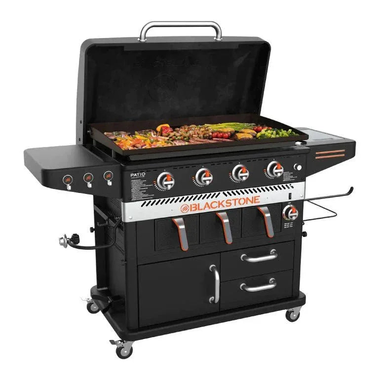 Blackstone 36" Griddle W/ Air Fryer & Cabinets - 1923