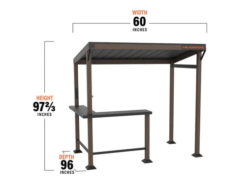 Blackstone 5' x 8' Blackstone Pavilion - 6001 - Patioscape Outdoors