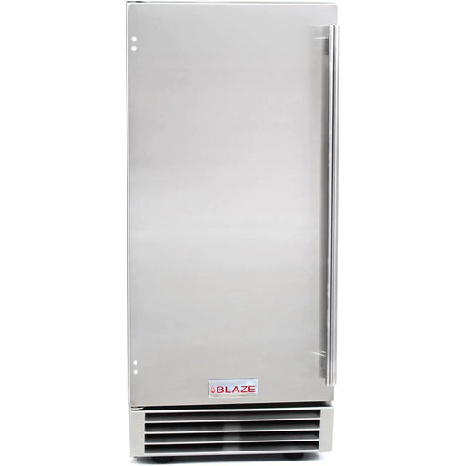Blaze 50 Lb. 15-Inch Outdoor Rated Ice Maker With Gravity Drain - BLZ-ICEMKR-50GR - Patioscape Outdoors