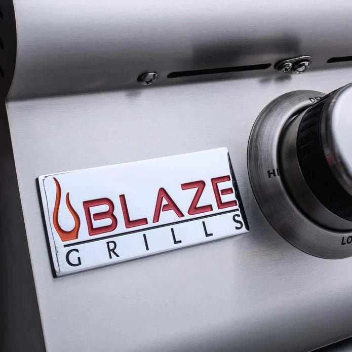 Blaze Premium LTE 40-Inch 5-Burner Built-In Grill With Rear Infrared Burner & Grill Lights - BLZ-5LTE2-NG/LP - Patioscape Outdoors