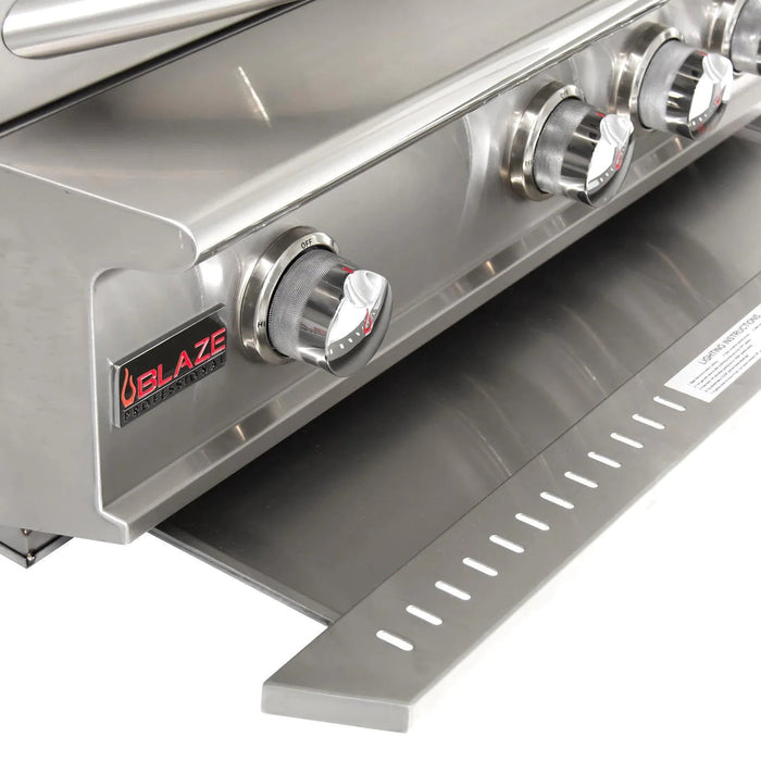 Blaze Professional LUX 34-Inch 3-Burner Built-In Grill With Rear Infrared Burner - BLZ-3PRO-NG/LP - Patioscape Outdoors