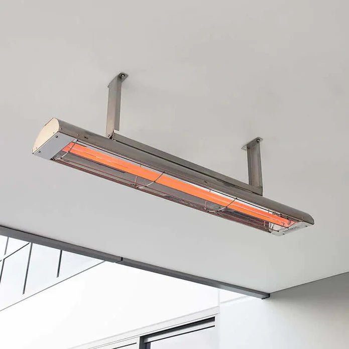 Bromic Heating Cobalt Smart-Heat 56-Inch 6000W Dual Element 240V Electric Infrared Patio Heater - Stainless Steel - BH0610004 - Patioscape Outdoors