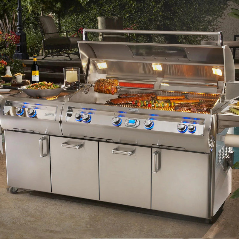 Fire Magic Echelon Diamond E1060S 48-Inch Gas Grill W/ Power Burner, Rotisserie, & Digital Thermometer - Patioscape Outdoors