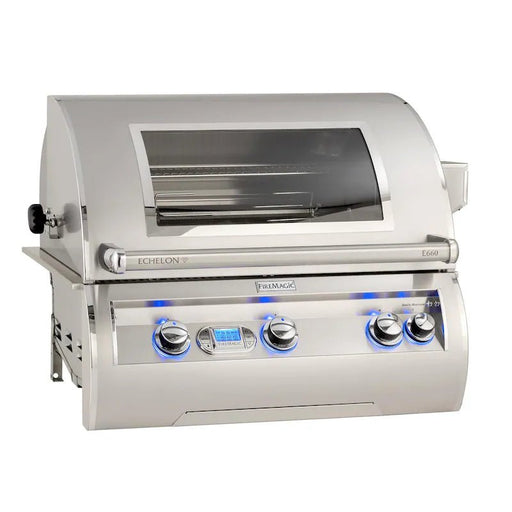 Fire Magic  Echelon Diamond E660I 30-Inch Built-In Gas Grill With Rotisserie & Digital Thermometer - Patioscape Outdoors